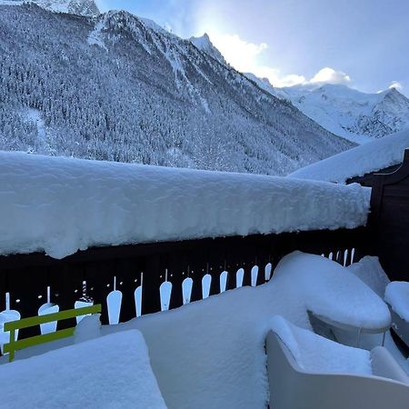 Mont Blanc View Apt In The Heart Of Chamonix Esterno foto